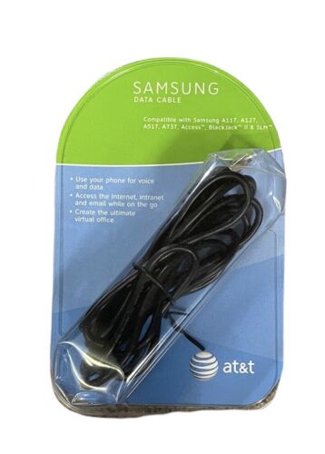 CABLE DE DATOS USB SAMSUNG Nuevo en el embalaje de fábrica A117, A127, A517, A737, et al - Imagen 1 de 2