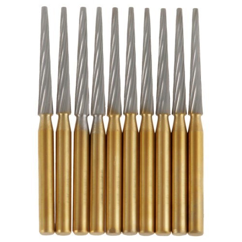 10 Pcs Dental Carbide Steel Trimming Finishing Burs Tungsten Bur FG Handpiece - Afbeelding 77 van 193
