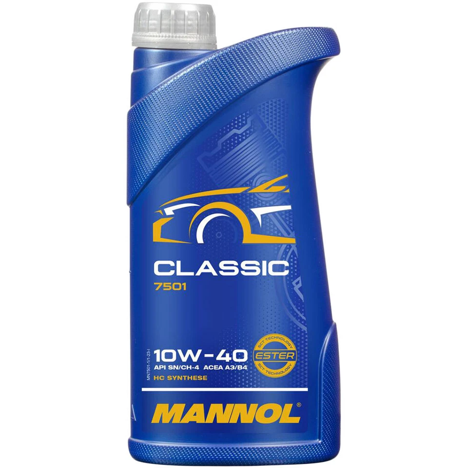 MAHLE Inspection Set 6 L MANNOL Classic 10W-40 Pour Subaru Impreza Coupe 1.6 - Photo 2/4