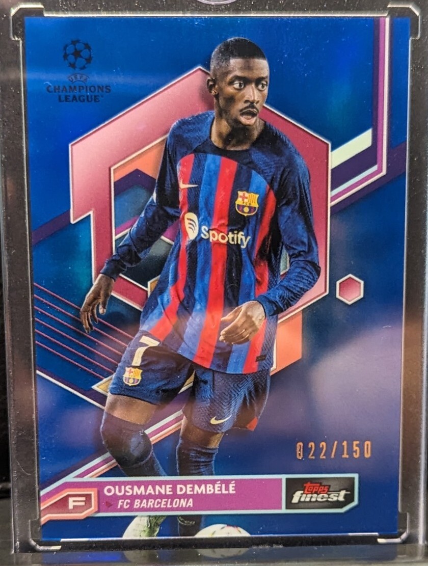 Topps Barcelona / Ousmane Dembele / デンベレ 2023 Topps Finest Champions League Barcelona OUSMANE DEMBELE