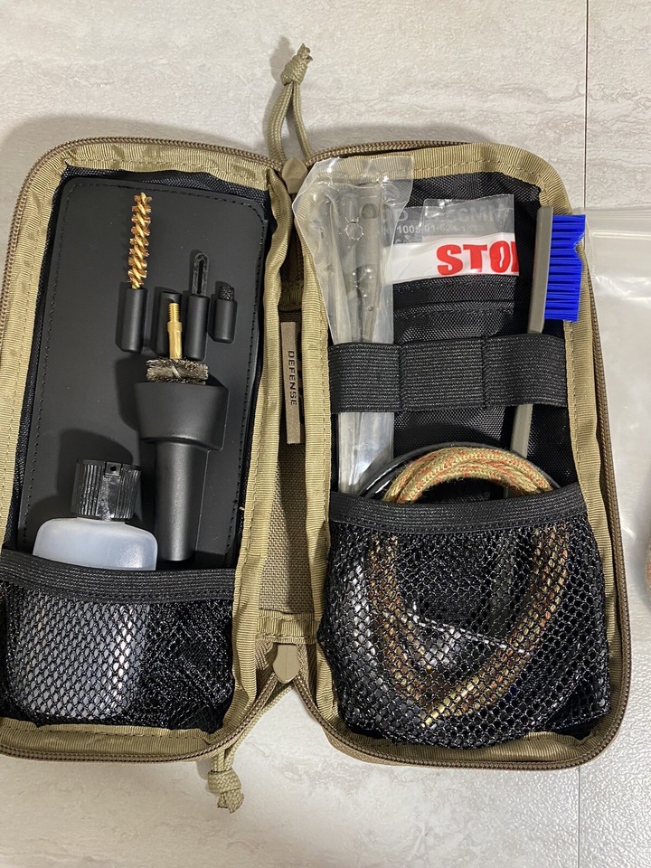 Otis Military 5.56mm Rifle Cleaning Kit NEW With Extra Cleaning Cord eBay