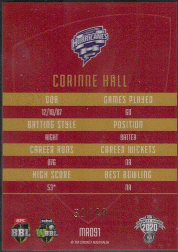 2020/21 CA Traders Cricket MOJO Ruby, Individual Card Sale only Nr-Mint. - Picture 63 of 99