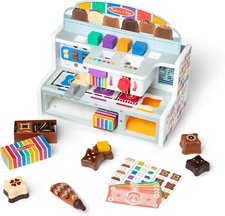 Melissa & Doug Wooden Chocolate Factory Play Food Candy Maker Playset New Toy