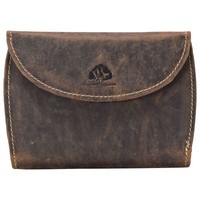 Greenburry Vintage GeldböRse Leder 13,5Cm #143566 (Braun)