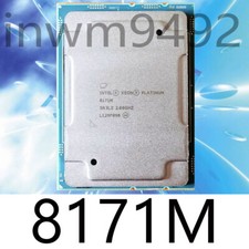 Intel Xeon Platinum 8171m QS 2.30GHz 26/52 l3-35.75mb 185w LGA3647 processor CPU