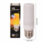 LED Flicker Flame Light Bulb Simulated Burning Fire Effect E27 Lamp Party Decor