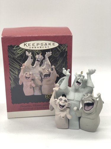 Laverne, Victor & Hugo Gargoyles - Hunchback of Notre Dame - Hallmark Keepsake - 第 1/8 張圖片