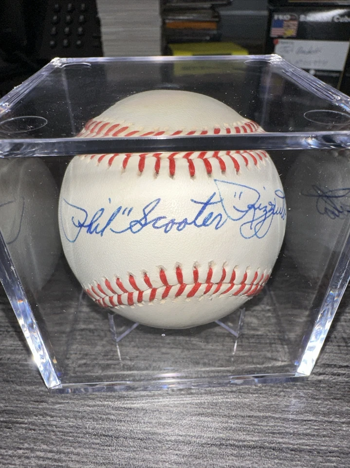 1983 Phil Rizzuto Signed OAL Baseball Inscribed "Scooter" JSA AT05995 - Image 2 of 4
