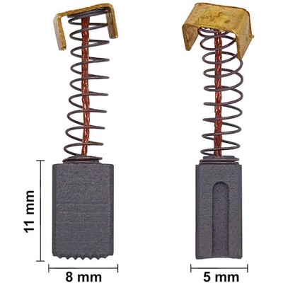 Kohlebürsten Kohlenpaar für Matrix ED-E 1050 W Bohrmaschine