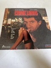 Crime Lords 1990 Laserdisc Wayne Crawford Martin Hewitt