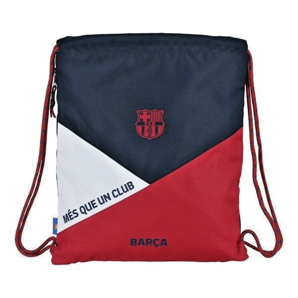 Bolsa Mochila con Cuerdas F.C. Barcelona Corporativa Azul Granate 35 x 40 x 1 cm