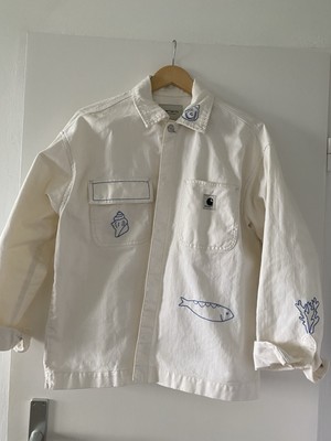 Carhartt WIP Jacke M mit handstickerei