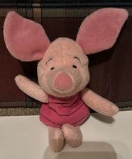 Disney Mattel ArcoToys Inc. Piglet Bean Bag Friend Stuffed Plush