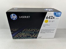 NEW Genuine HP 642A Yellow CB402A LaserJet Print Cartridge SEALED