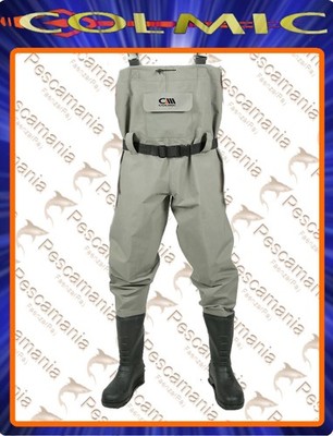 Wader Colmic Taslon Bruststiefel Gr.41 Scaphander Spinnfischen Fliegenfischen