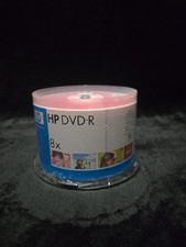 HP DVD-R 4.7GB 120Min 8X New Sealed 50 Pack Spindle