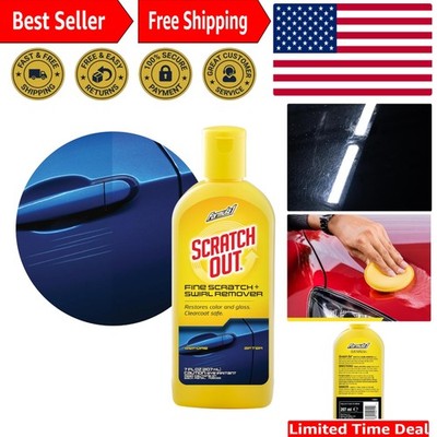 7 oz Scratch Out Liquid - Ultimate Car Scratch Remover and Polishing Compound