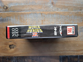 CIB ✹ World Heroes 2 ✹ Neo Geo AES Game NEOGEO ✹ AUTHENTIC ✹ USA ENGLISH