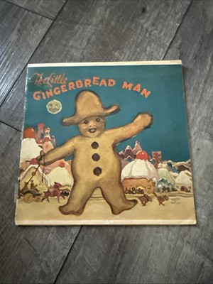 1923 Little Gingerbread Man Royal Baking Powder Co Antique Ad Booklet Childrens