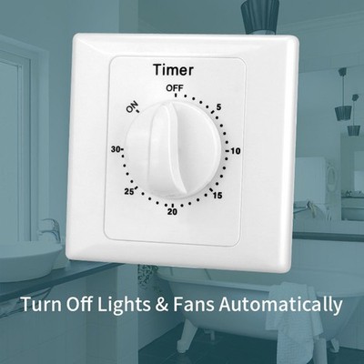 High Quality Timer Switch Countdown Controller Convenient Easy Installation