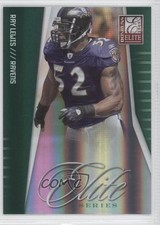 2009 Donruss Elite Elite Series Green 482/499 Ray Lewis #6 HOF 0j0