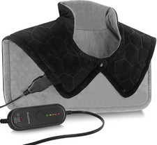 KozyOne Weighted Premium Heating Pad for Neck, Shoulders  Back, Far Infrared 