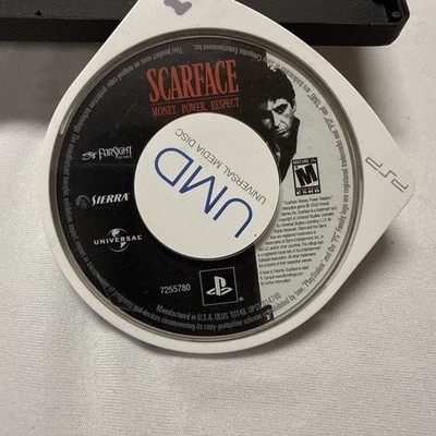 Scarface Money Power Respect Sony PSP UMD Game Disc Only