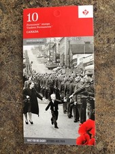 Canada 2014, Booklet BK605, Pane Scott # 2795a in Cover, Mint NH Lot # 2014BK605