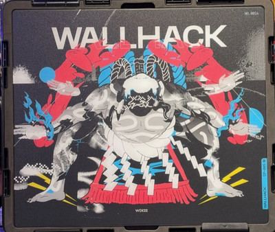WALLHACK SP-005 WOK22 PARCO GAME CENTER Limited Mouse Pad 150 Made Japanese Sumo
