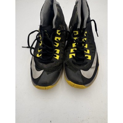 Nike Zoom Devosion Black Volt Basketball Shoe 844592-002 Basketball Size 7