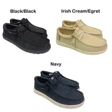 Hey Dude Men's Wally Stretch Sox Lightweight Slip-On Shoe