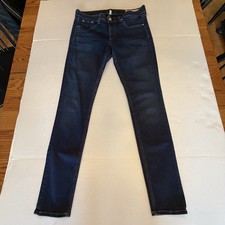 Rag & Bone Womens Skinny W1502K089BED in BEDFORD Denim Jeans Size 30 Made In USA