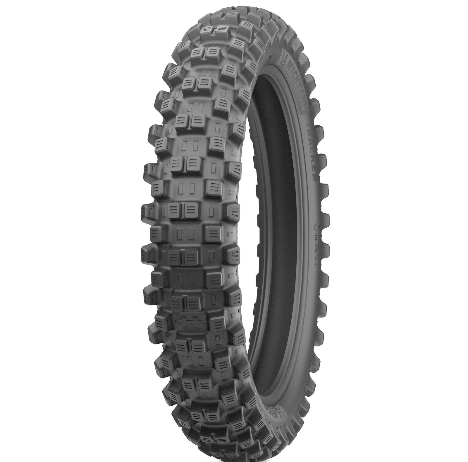 Pneu 120/90x18 Michelin Tracker arrière à crampons autonettoyants haute résistance