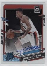 2023 Panini Donruss Optic Rated Rookie Signatures Toumani Camara #282 Auto 0us8