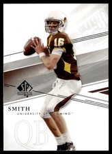 2014 SP Authentic Brett Smith Rookie Wyoming Cowboys #30