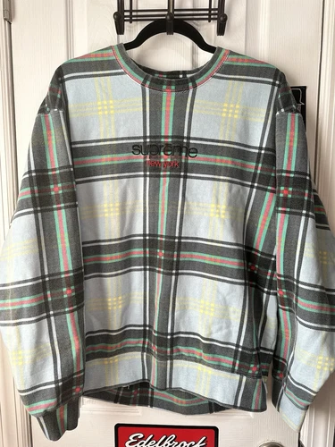 Pull à carreaux Supreme L
