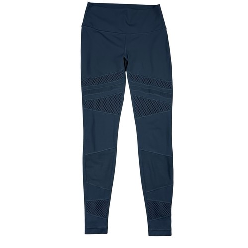 Lululemon Wunder Under High Rise Tight Leggings Mix & Mesh Size 8 Grunge Travel - Picture 7 of 14