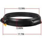 550-7500 Filter Lock Nut Assembly with Ext Lock Tabs Compatible with Clearwater — photo 2