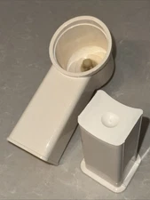 KRUPS The Butcher Shop Model 402 Plastic Feed Chute And Pusher Replacement Parts