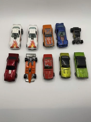 Mixed Lot Of Vintage Hot Wheels - Blackwalls, Funny Cars, Dixie Challenger
