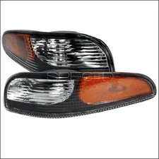 Spec-D Tuning 2LB-CVET97JM-KS Bumper Lights for 97 to 04 Chevrolet Corvette- ...