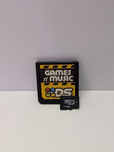 GAMES n' MUSIC Nintendo DS Authentic Cleaned Tested W/Micro SD FAST