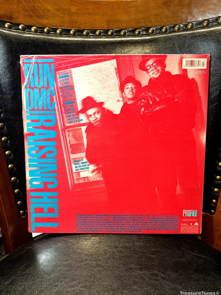 Run-DMC - Raising Hell Vinyl LP [1986] 830 377-1 - Image 2 of 3
