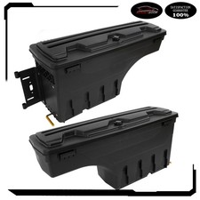 For Ford F250 350 Super Duty 2017-2022 Lockable Truck Bed Swing Storage Tool Box For Ford F250 350 Super Duty 2017-2022 Lockable Truck Bed Swing Storage Tool Box