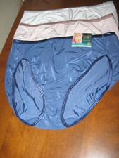 3 Pr. Vanity Fair Illumination Hi-Cut Panties Size 10  3XL  NWT