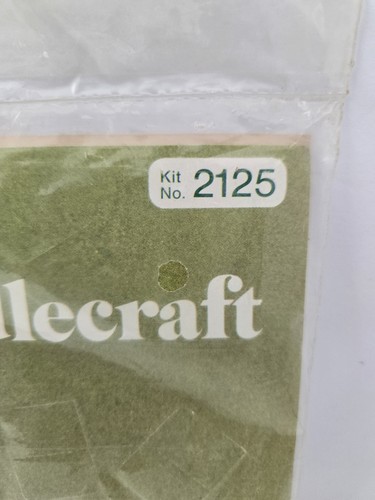 Bucilla Vtg 2125 Christmas Needlecraft Kit Jeweled Napkin Rings Trees Set of 8 - Bild 2 von 7