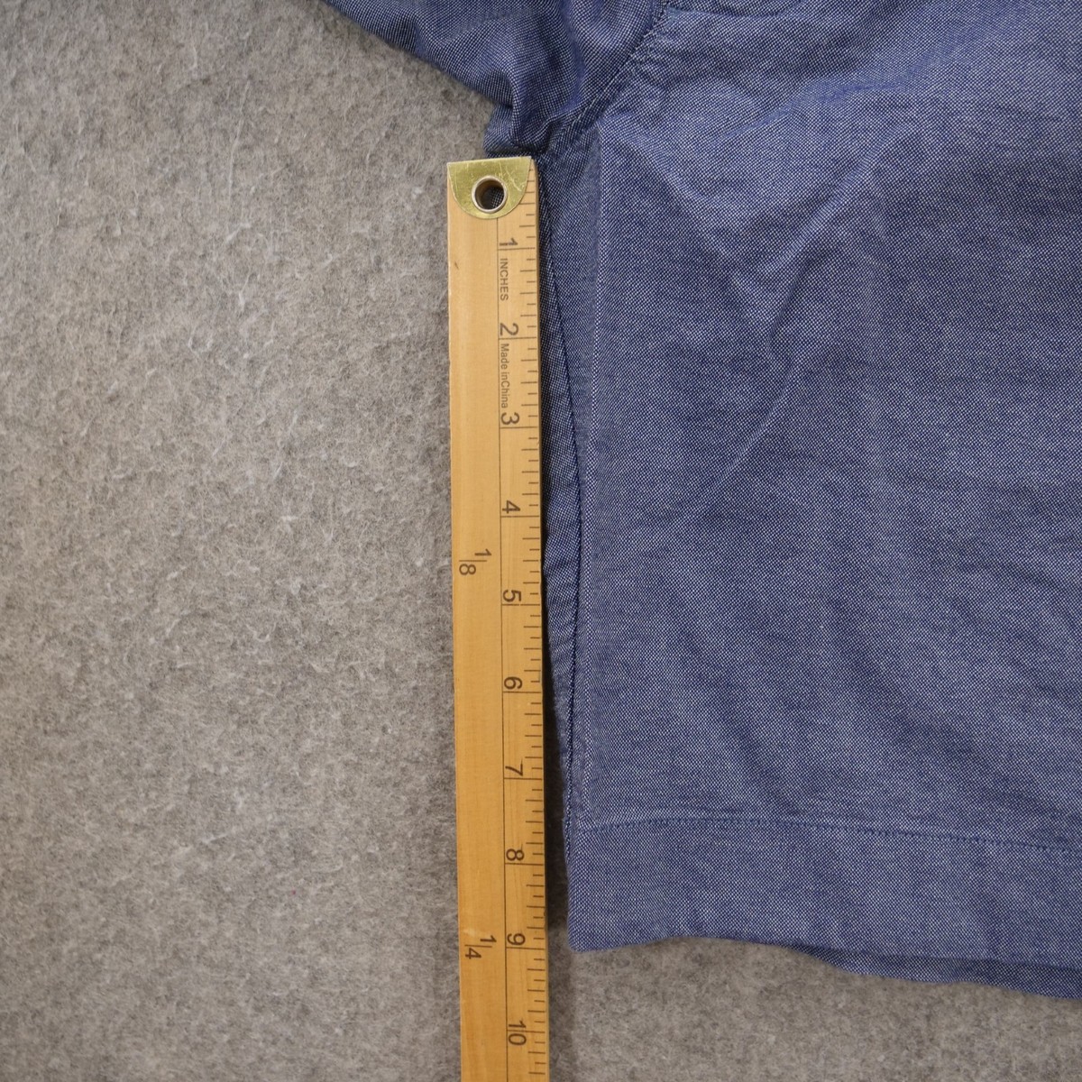 J Crew Shorts Mens 32 Flat Front Blue Stretch Chino 11