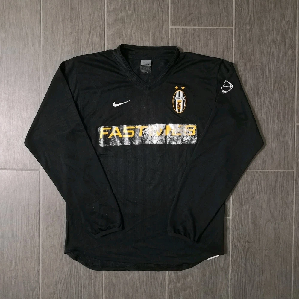 Vintage Retro 2003/04 Juventus Turin Trikot Größe: S Pashanim Y2K Fußball Nike