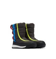 Sorel Kids Winter Boots, Grey Jet X Black, 8 US Unisex 8 Toddler, Jet, Black