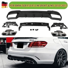 Heckdiffusor mit Endrohre Schwarz für Mercedes E Klasse W212 2013-16 Sport Line Heckdiffusor mit Endrohre Schwarz für Mercedes E Klasse W212 2013-16 Sport Line